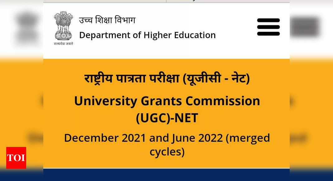 UGC NET Admit Card 2022 released for 9 July exam at ugcnet.nta.nic.in, check direct link and some exam tips – Times of India
