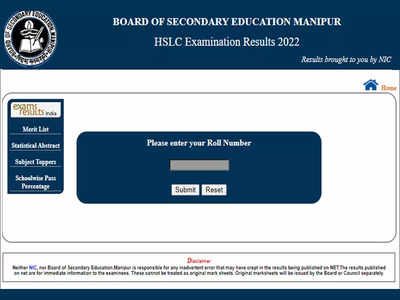 Manipur HSLC Result 2022 declared; Rahul Laishram tops, check direct link here