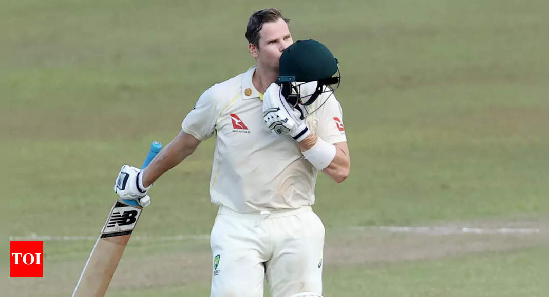 2nd Test: Smith, Labuschagne hundreds power Australia to 298-5 in Galle | Cricket News – Times of India