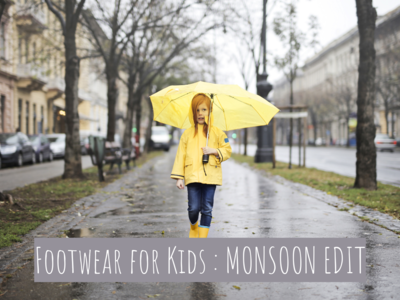 Kids Monsoon Footwear: Shoes for boys & girls to wear in the rain