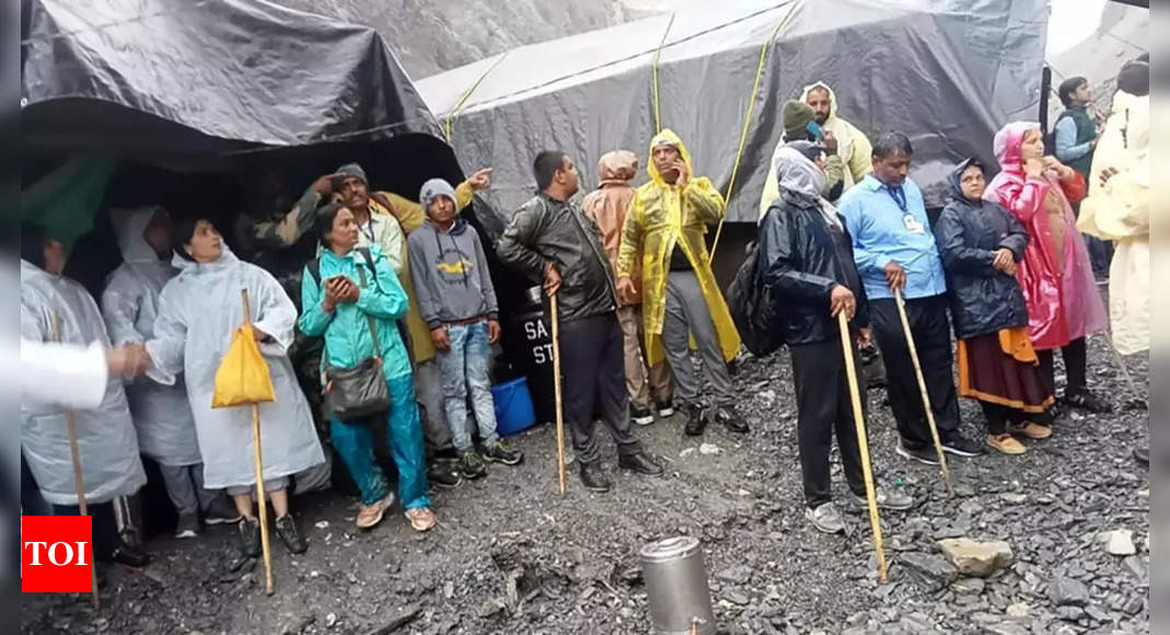 Amarnath tragedy result of highly localised rain event: IMD | India News – Times of India