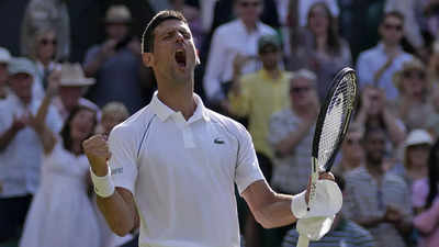 Wimbledon: Novak Djokovic overtakes Roger Federer, enters record 32nd Grand Slam singles final