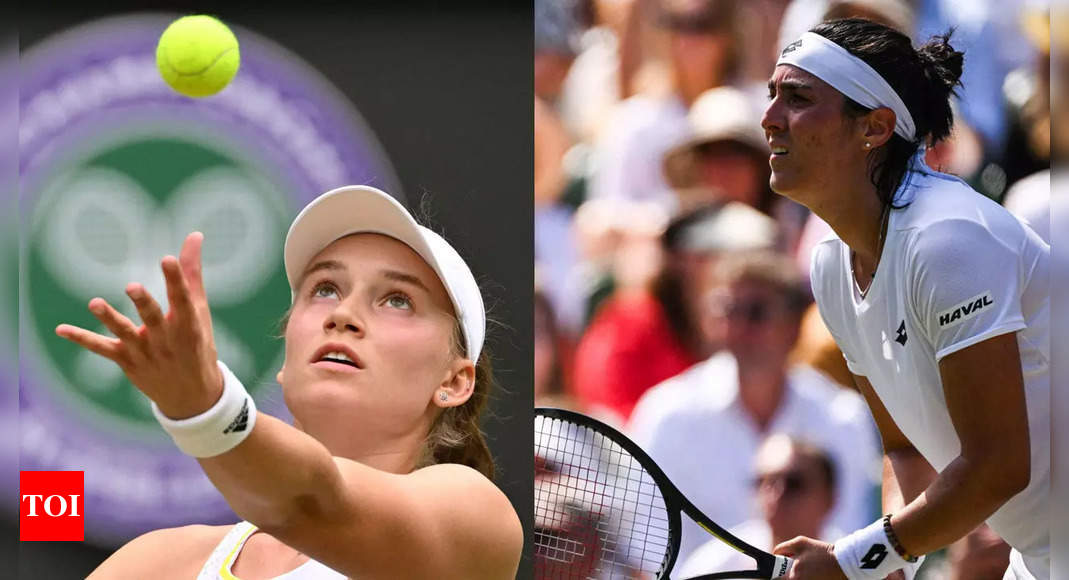 Wimbledon: It’s Elena Rybakina’s power vs Ons Jabeur’s grit in the final | Tennis News – Times of India