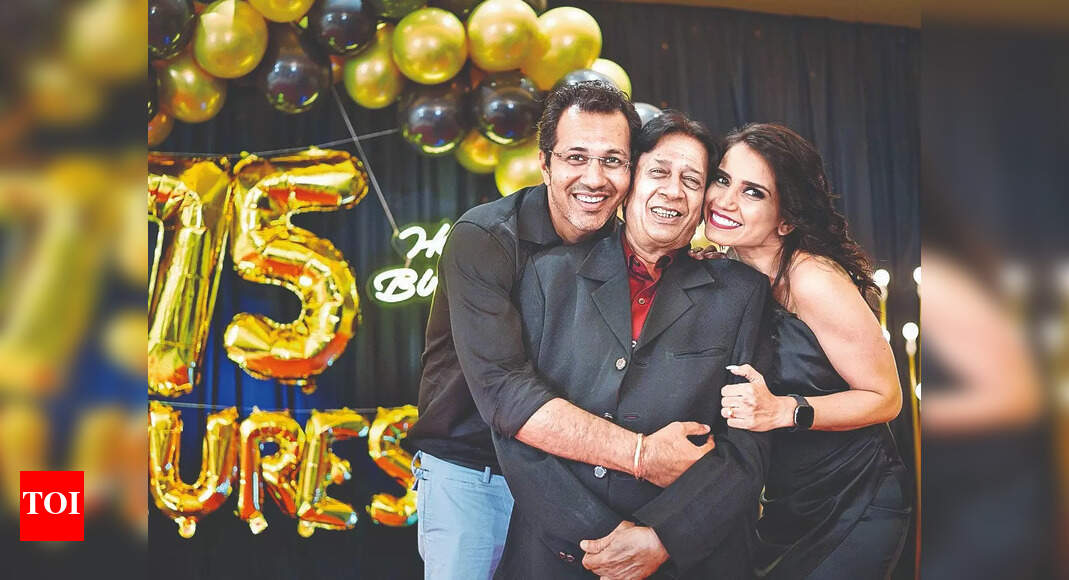 Priya: Priya Ahuja hosts surprise 75th birthday party for her father-in ...