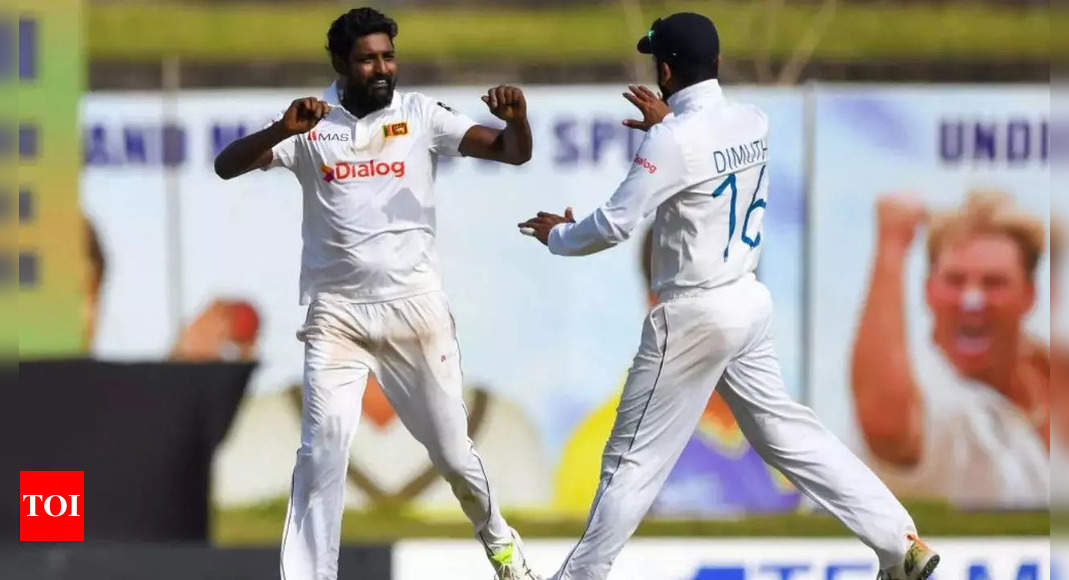 Sri Lanka vs Australia, 2nd Test: Prabath Jayasuriya bags six wickets on debut | Cricket News – Times of India