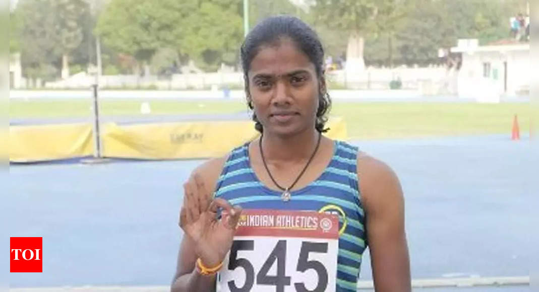 200m runner Dhanalakshmi yet to complete US visa formalities for July 15-24 World C’ships | More sports News – Times of India