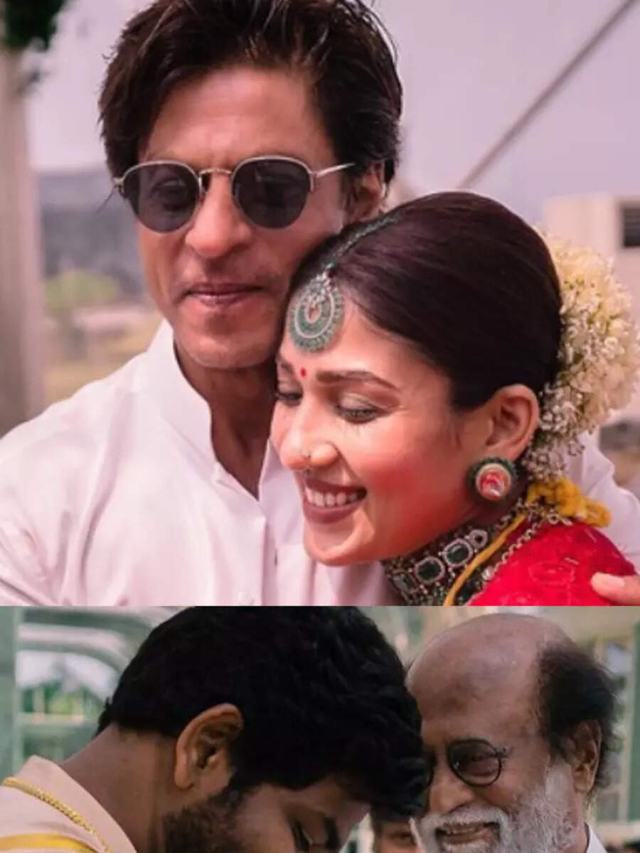 Rajinikanth to Shah Rukh Khan: New pics from Nayan-Wikki wedding ...
