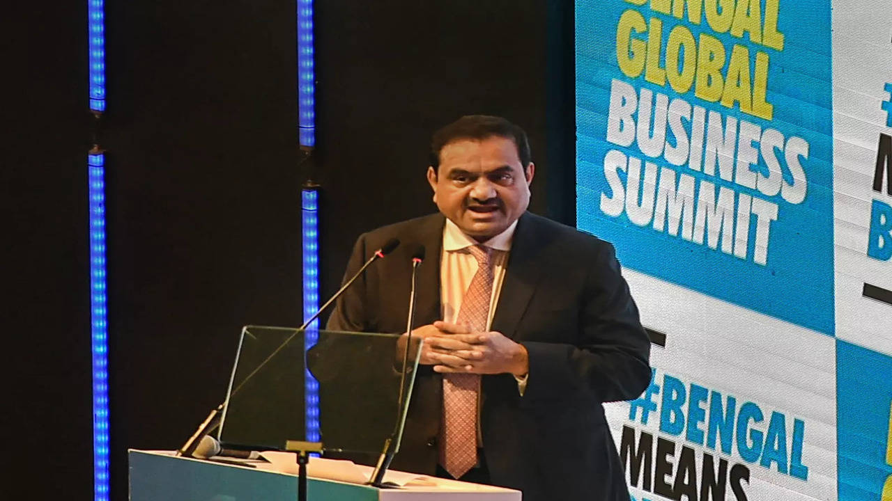 Gautam Adani confirms entry into telecom spectrum race; to use 5G spectrum for pvt network | India Business News - Times of India