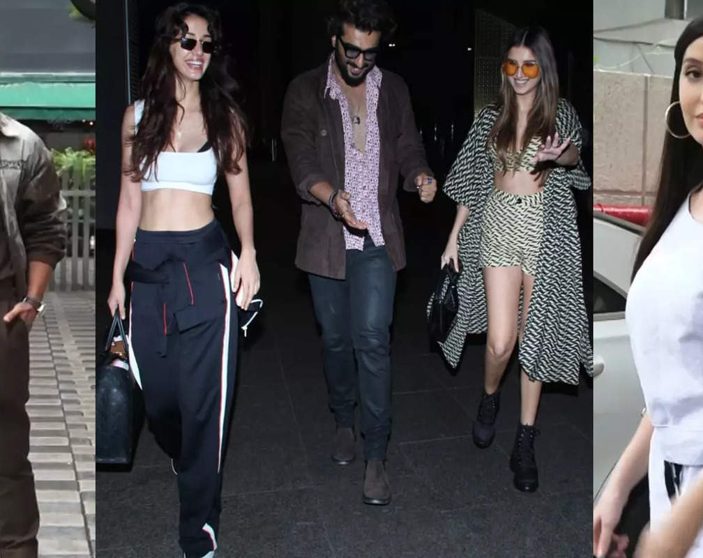 
#CelebrityEvenings: From Esha Gupta-Nora Fatehi to Rajkummar Rao-Disha Patani to Arjun Kapoor-Malaika Arora, Bollywood celebs get spotted in Mumbai
