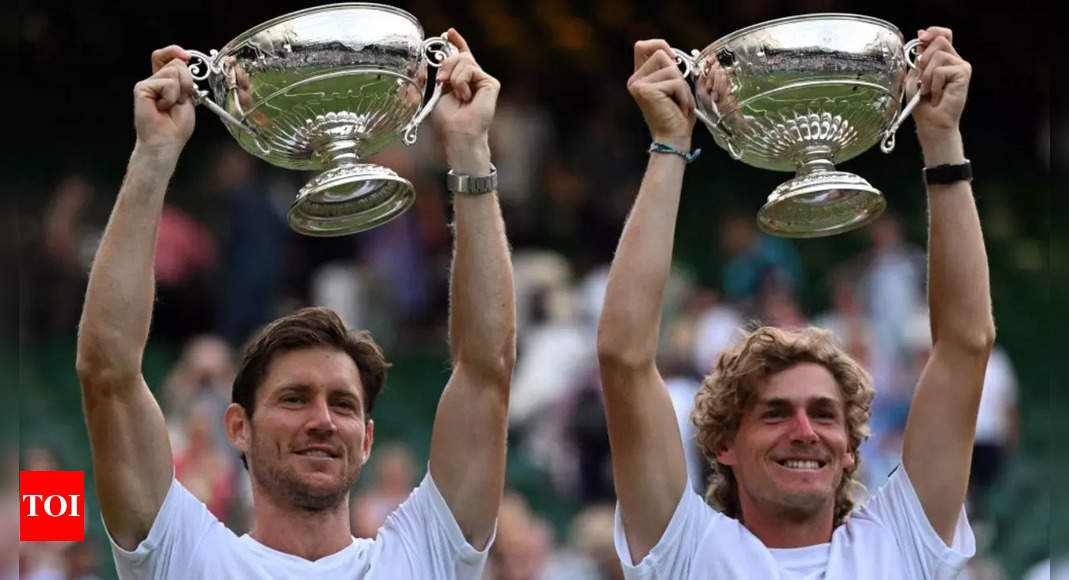 Matthew Ebden and Max Purcell clinch Wimbledon men’s doubles title in four-hour epic | Tennis News – Times of India