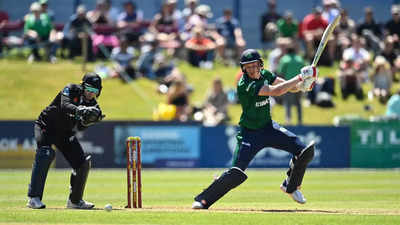 1st ODI: Ton-up Harry Tector takes Ireland to 300-9 against New Zealand