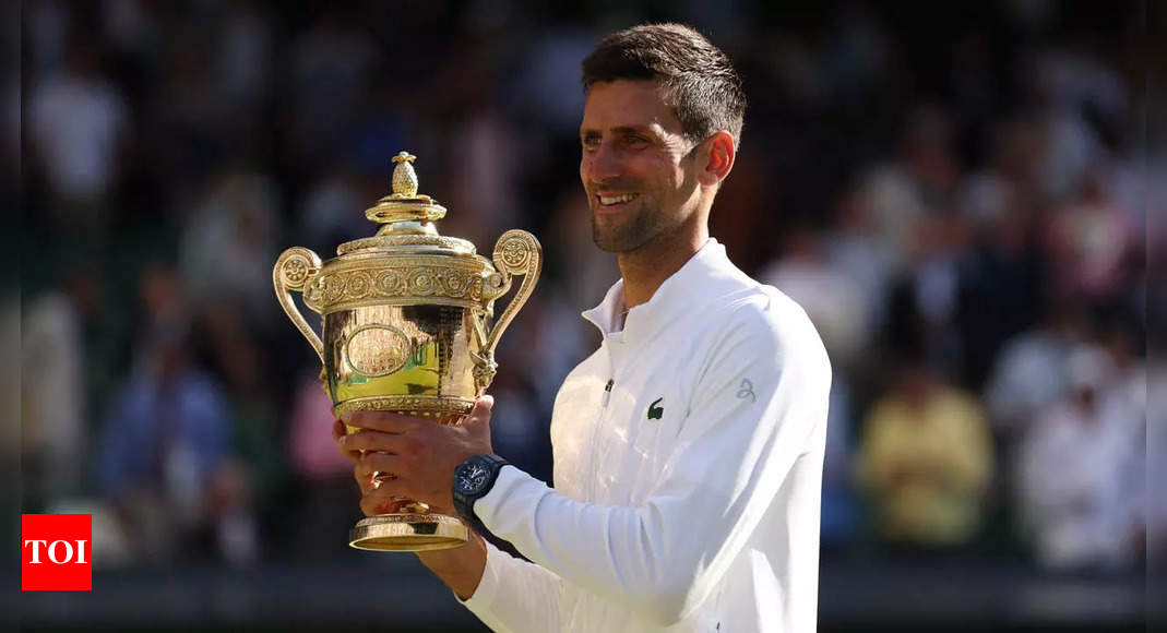 Novak Djokovic wins seventh Wimbledon title and 21st Grand Slam | Tennis News – Times of India