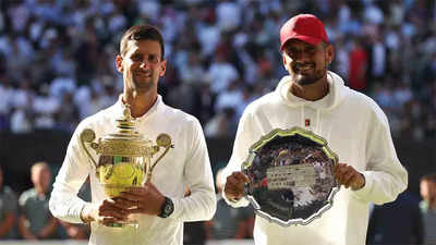Novak Djokovic defeats Nick Kyrgios for seventh Wimbledon championship