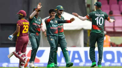 Bangladesh Get First Win Of Tour, Beat West Indies In ODI Series Opener ...