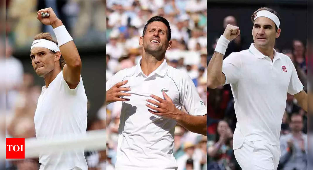 Rafael Nadal, Novak Djokovic, Roger Federer: How the Big 3 dominate men’s tennis & the road to GOAT | Tennis News – Times of India