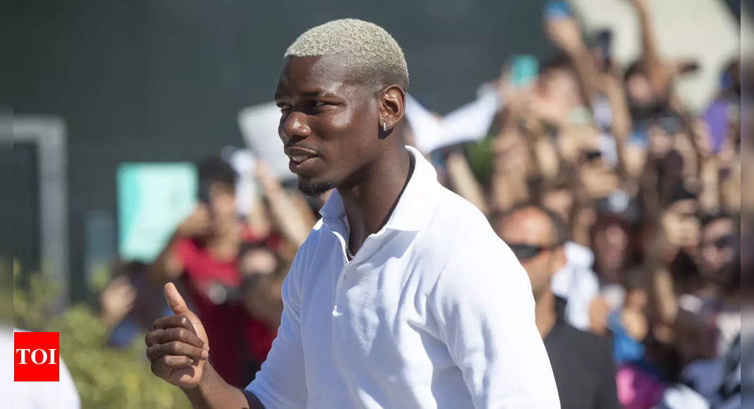 Paul Pogba returns to Juventus after leaving Manchester United | Football News – Times of India