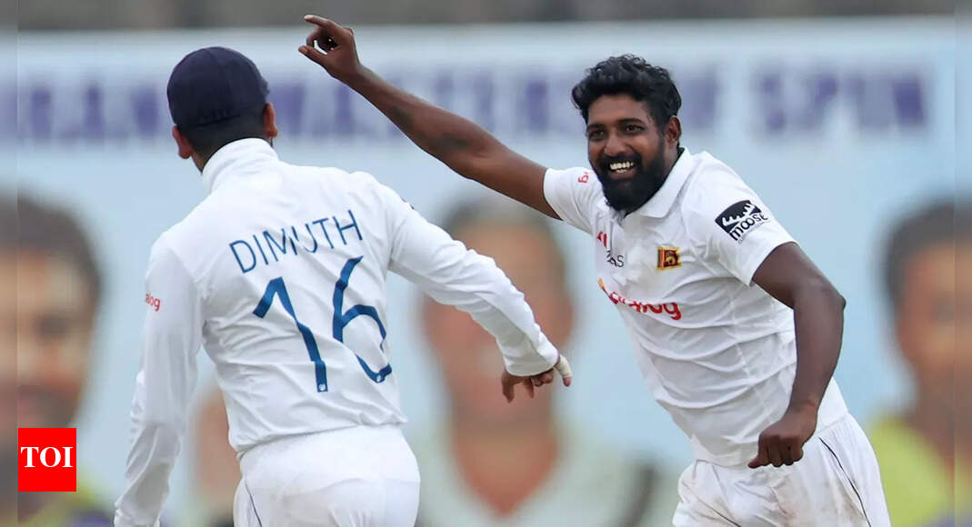 Sri Lanka's Prabath Jayasuriya bags second debut five-wicket haul ...