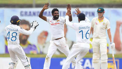 Dinesh Chandimal, Prabhat Jayasuriya star as Sri Lanka stun Australia to level Test series