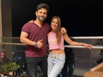 Rahul Vaidya drops photos with Nia Sharma from her home; says, 'So proud of you dost'