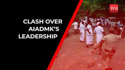 AIADMK News: AIADMK Headquarters Sealed After Violence | Chennai News ...