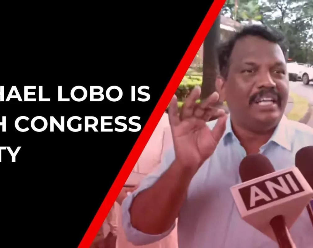
Goa: Michael Lobo verifies Congress association amid defection row
