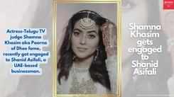 Actress-TV personality Shamna Khasim aka Poorna gets engaged to Shanid Asifali