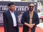 Kamal Haasan attends the press conference of his film 'Vikram'