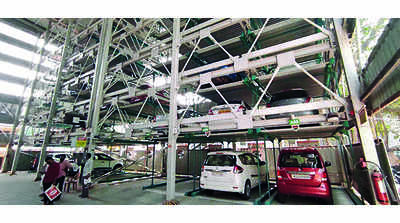 Low returns from multi-level car parking facility corporation from inviting expression of interest in Thiruvananthapuram