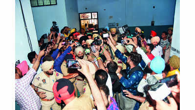 LIP chief Bains, 4 other accused in rape case surrender in court