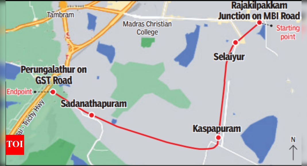 Tambaram Highways Dept Plans To Finish East Tambaram Bypass Project In