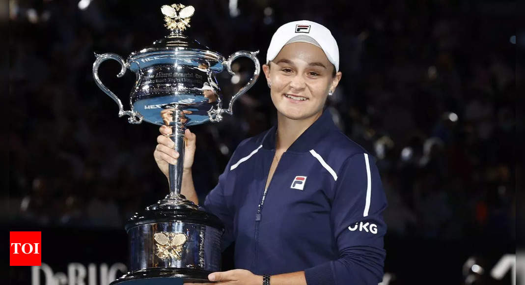 Ashleigh Barty does not regret retirement from tennis, has no plans to become pro golfer | Tennis News – Times of India