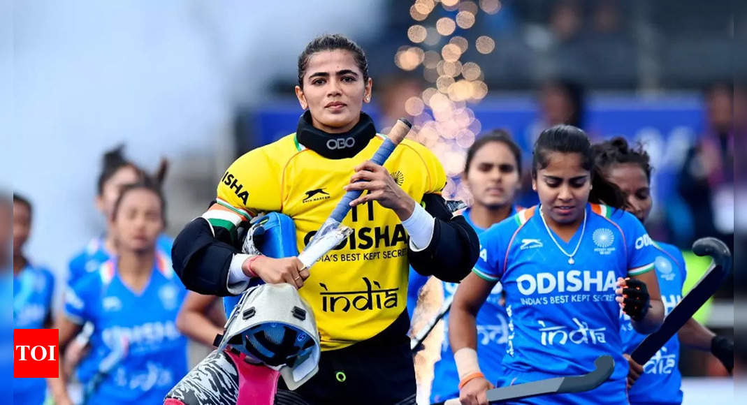 Women’s Hockey World Cup: Captain Savita stars in India’s 3-2 win over Canada in shootout | Hockey News – Times of India