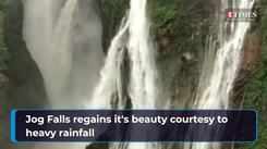 Jog Falls regains it's beauty courtesy heavy rainfall