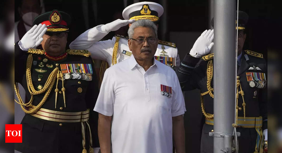 Sri Lanka President Gotabaya Rajapaksa seeks seaborne escape after ...