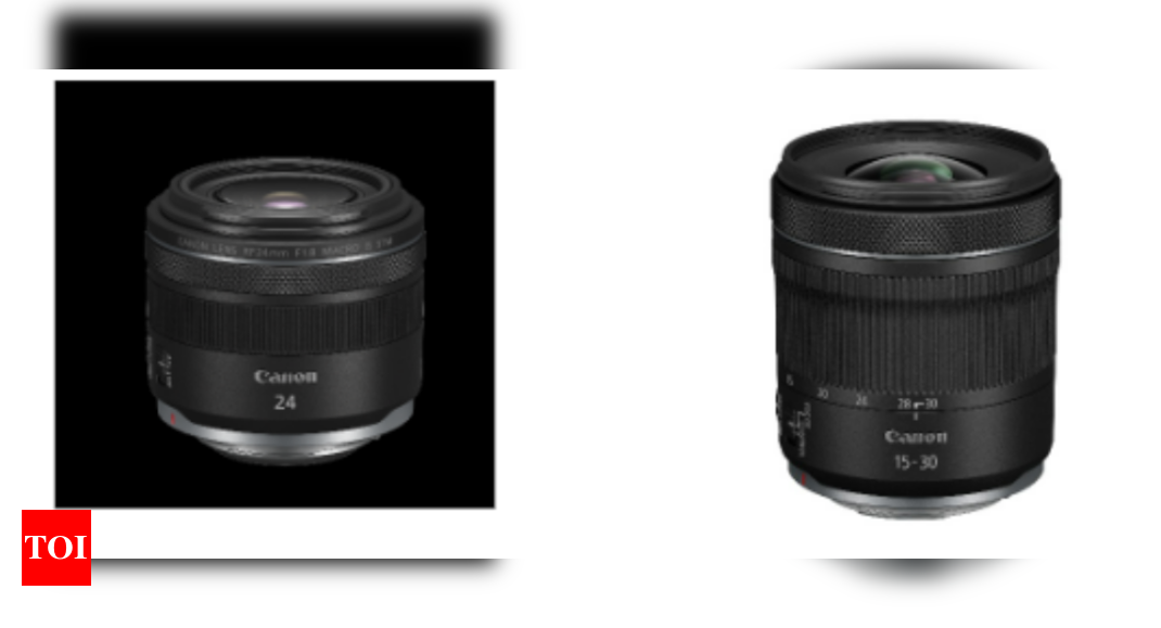 Canon launched two new affordable RF lenses in India, price starts at Rs 52,495 – Times of India