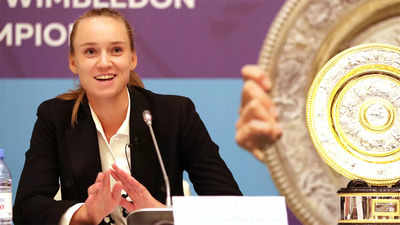 Wimbledon star Rybakina dismisses Russian 'product' claims