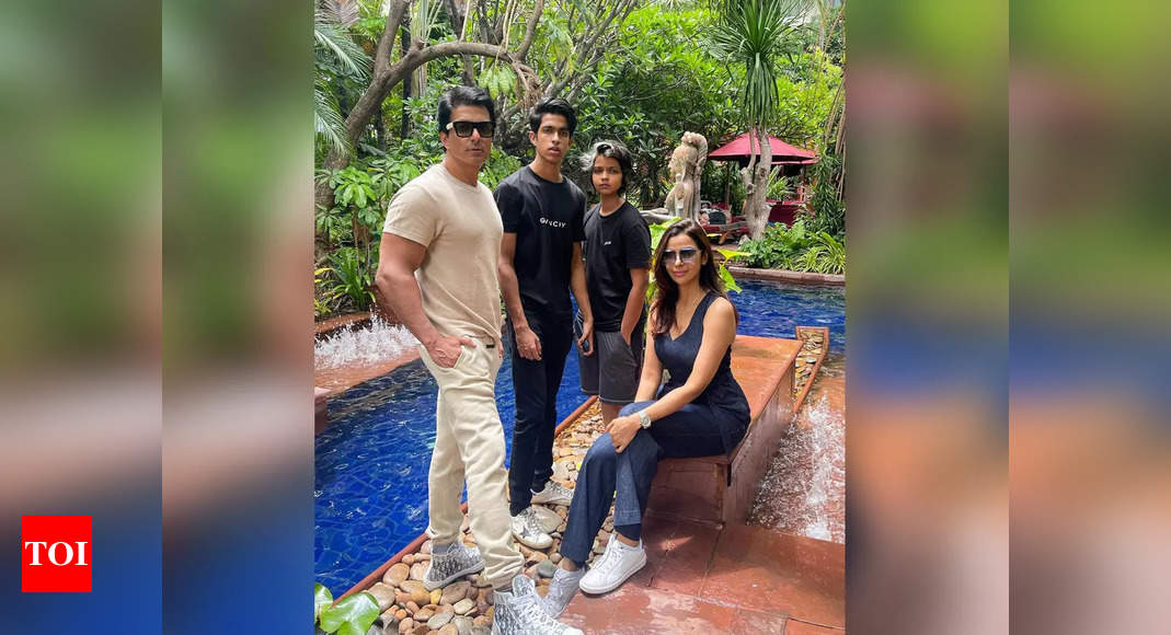 Sonu Sood’s family vacation in Bangkok will give you travel goals – Times of India