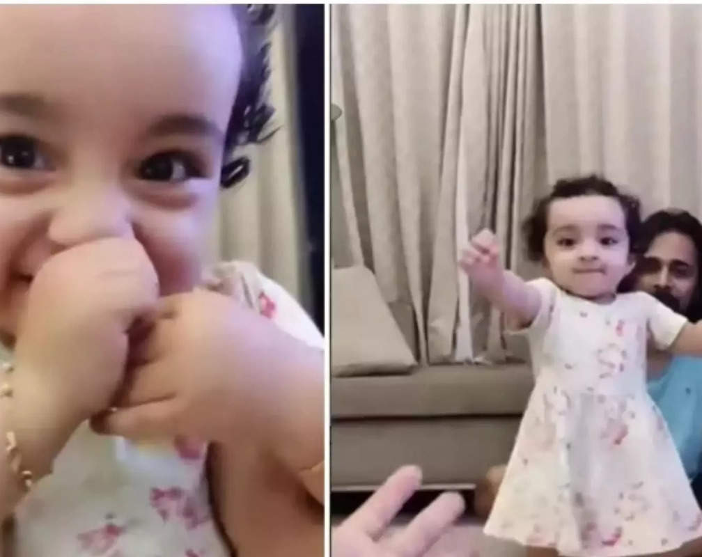 
This video of Nila taking her first steps is too cute to miss
