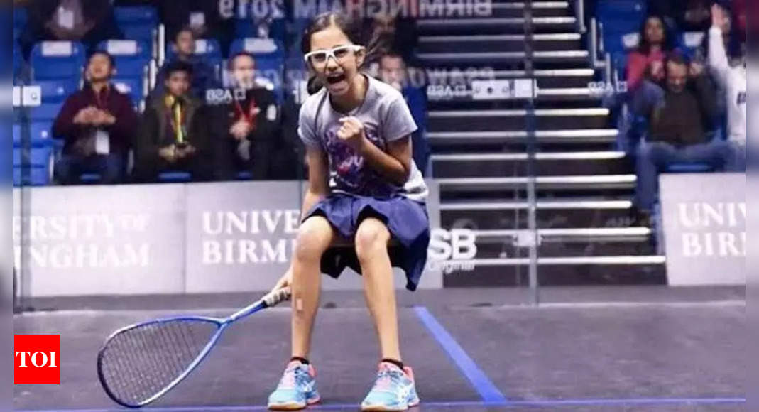 14-year-old Anahat Singh named in India’s squash squad for CWG | Commonwealth Games 2022 News – Times of India