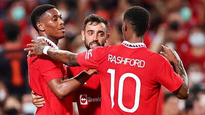 Ten Hag off to a perfect start as United trounce Liverpool 4-0 on tour