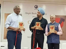 Navtej Sarna's novel 'Crimson Spring' launched in Delhi