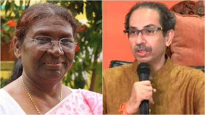 Amid murmurs of further split in Shiv Sena, Uddhav Thackeray backs Droupadi Murmu