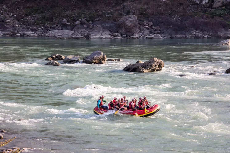 River rafting in Rishikesh