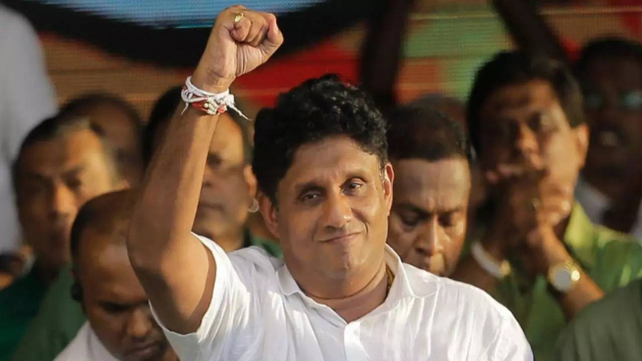 Premadasa: Who is Sajith Premadasa, frontrunner for Sri Lankan president post - Times of India