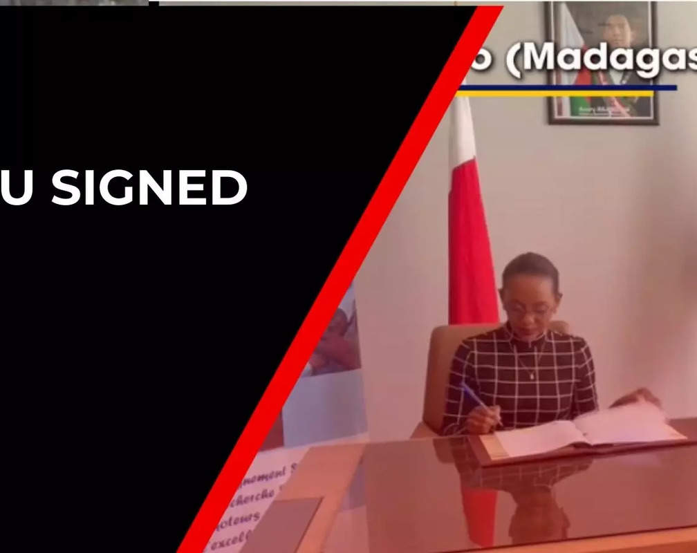 
India, Madagascar sign MoU on tele-education & tele-medicine
