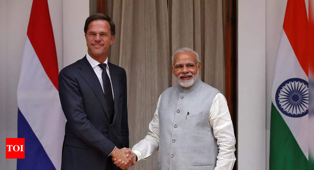 PM Modi speaks to Dutch counterpart Mark Rutte, discusses bilateral ties | India News – Times of India
