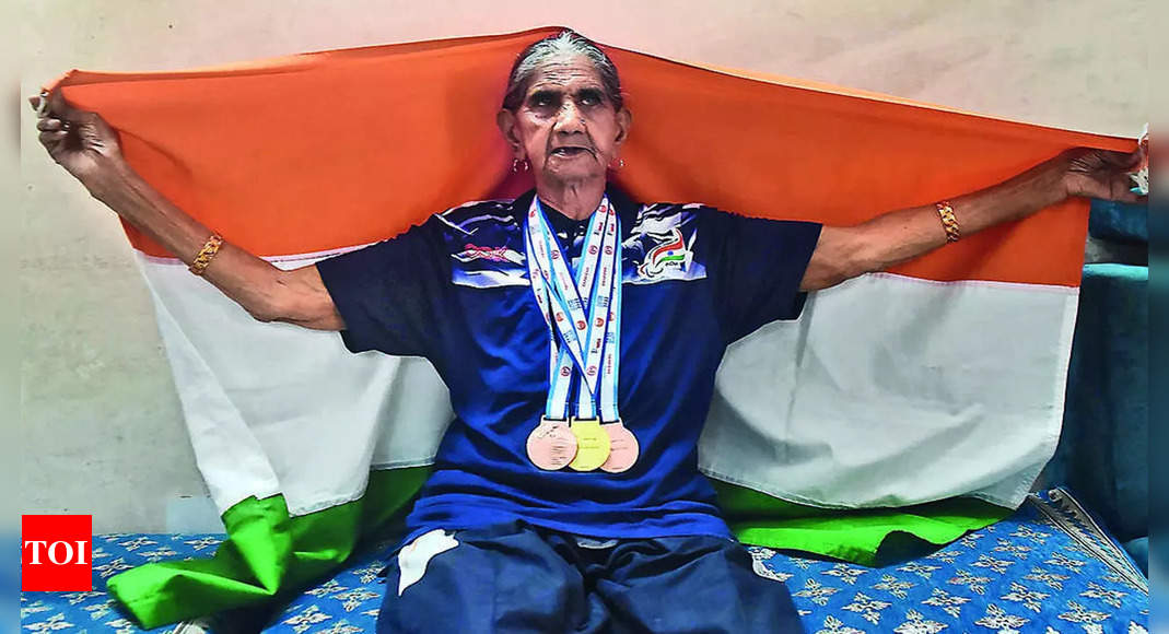 Inspired by grandson, Najafgarh dadi, 94, on athletics gold hunt | Delhi News – Times of India