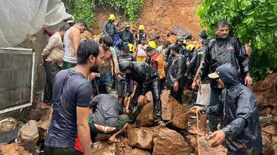 Maharashtra: Boulders crush Vasai house, kill electrician and daughter