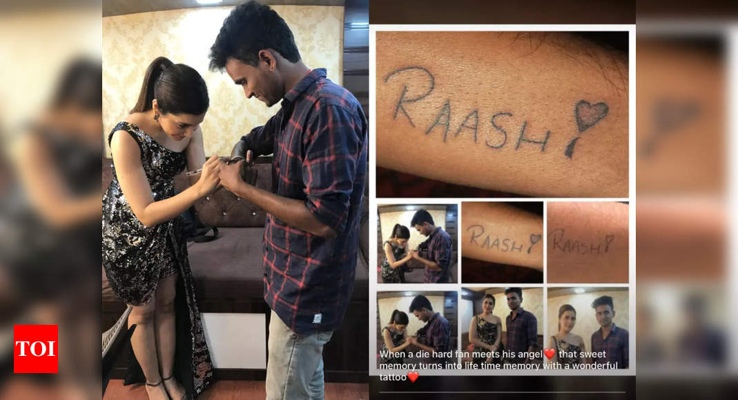 raashii-khanna-s-diehard-fan-gets-her-autograph-tattooed-on-his-hand