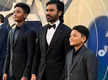 
Dhanush thinks sons Yathra and Linga 'completely stole the show' at 'The Gray Man' premiere
